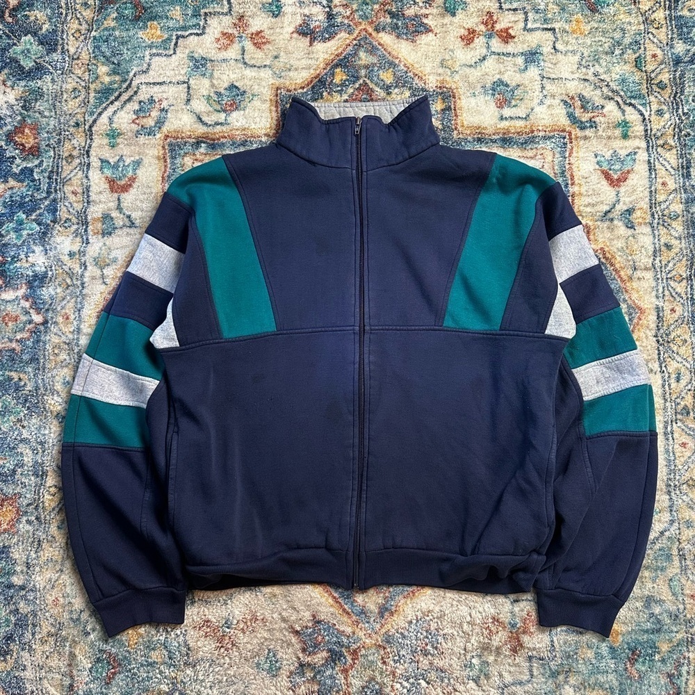 Vintage Footlocker Zip-up Sweatshirt Medium